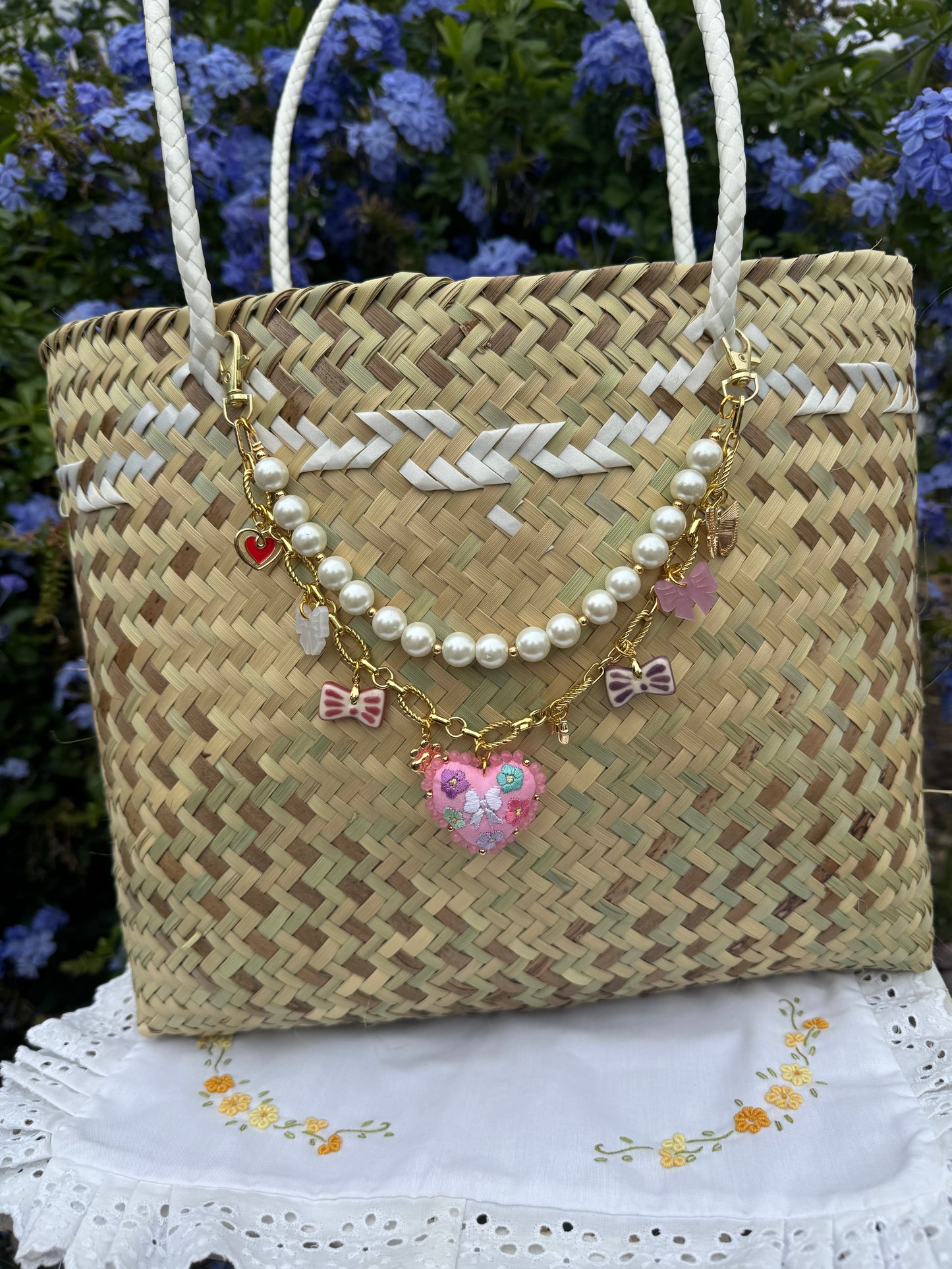 Monse Bag Charm (Pink)