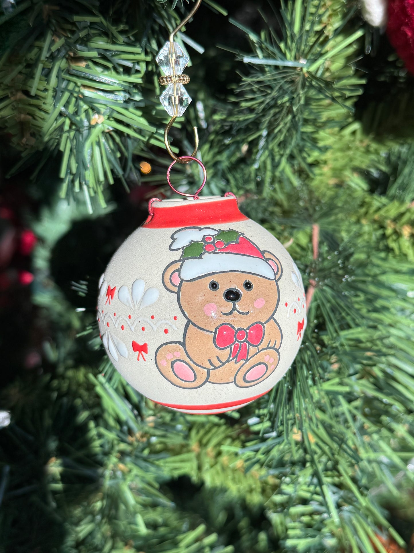Beary Christmas Ornament