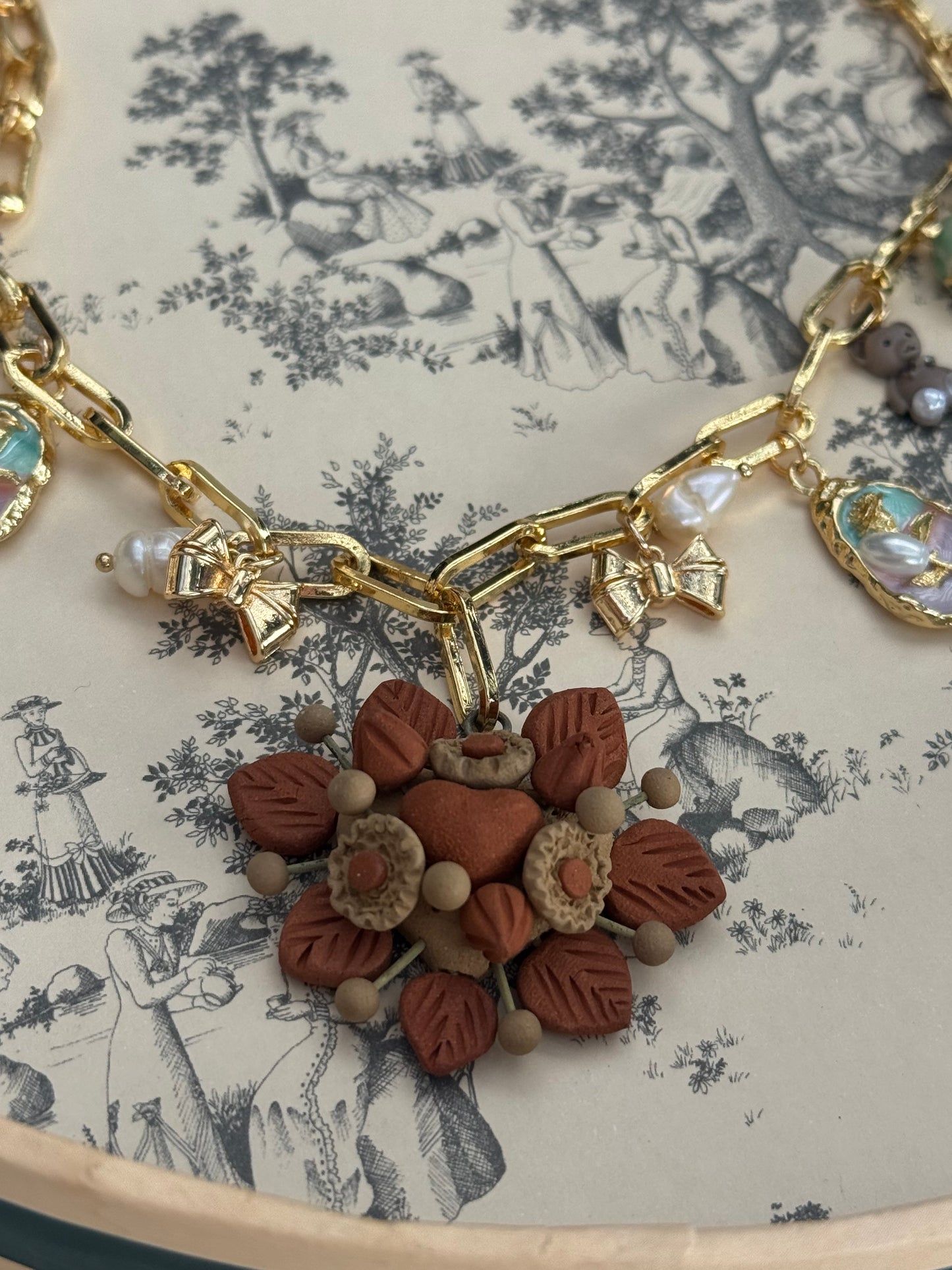 Filigrana and Talavera Necklace