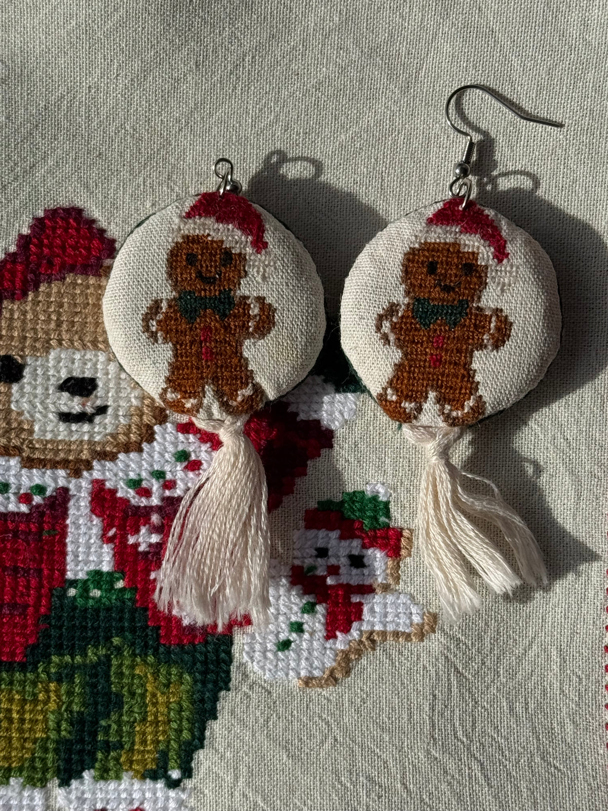 Gingerbread Earrings