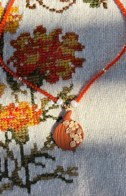 Casa Elena Pumpkin Necklace