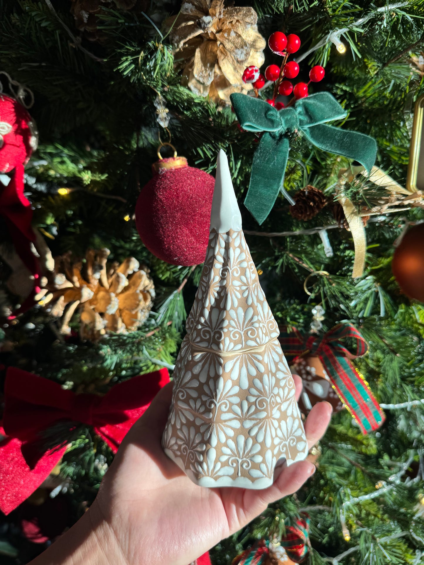 Christmas Tree Jewelry Case