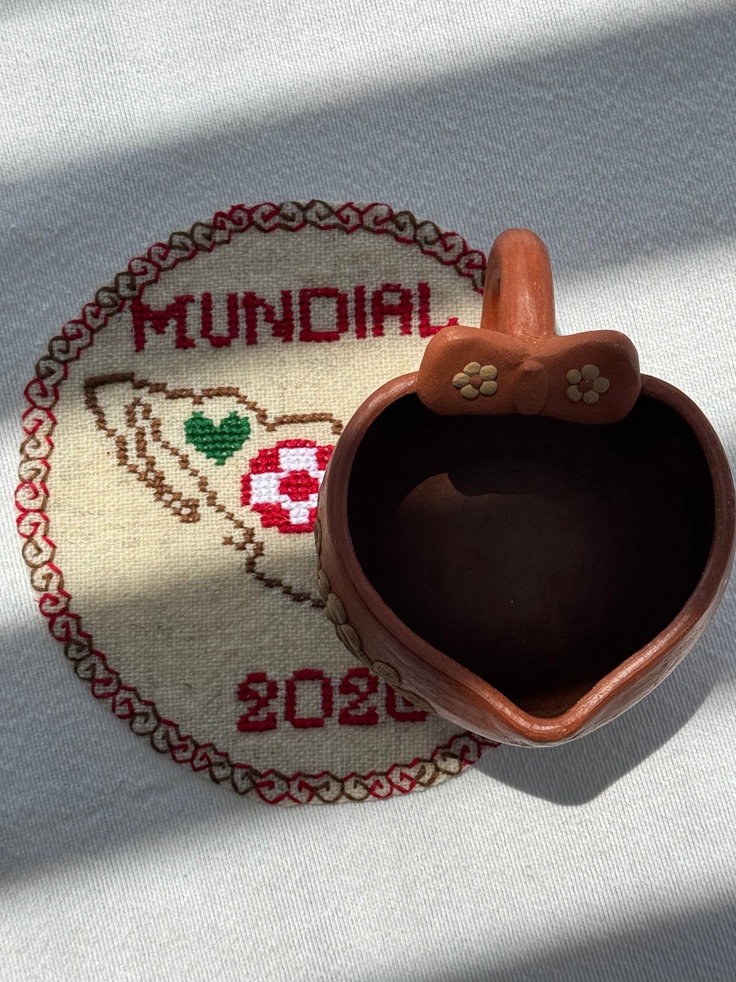 Mundial Wool Coaster