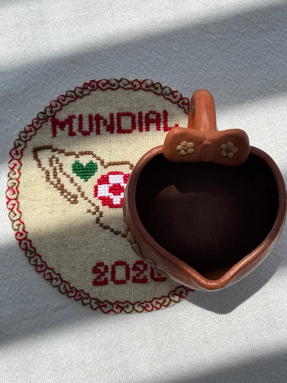 Mundial Wool Coaster