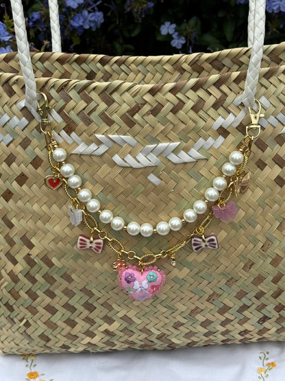 Monse Bag Charm (Pink)