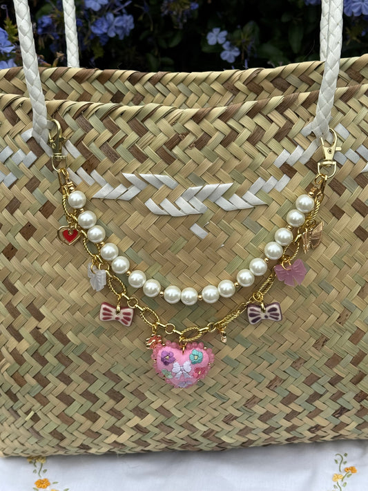 Monse Bag Charm (Pink)