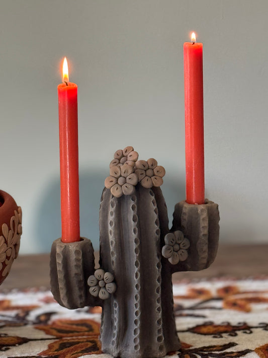 Cactus Candle Holder