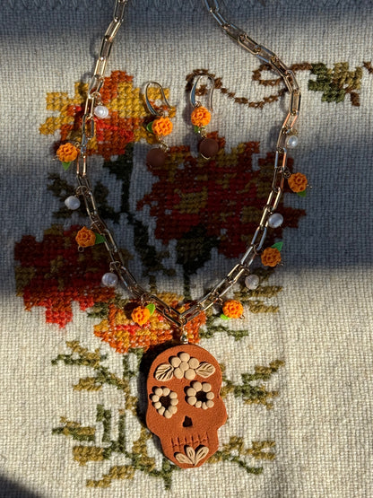 Catrín Set (Necklace & Earrings)