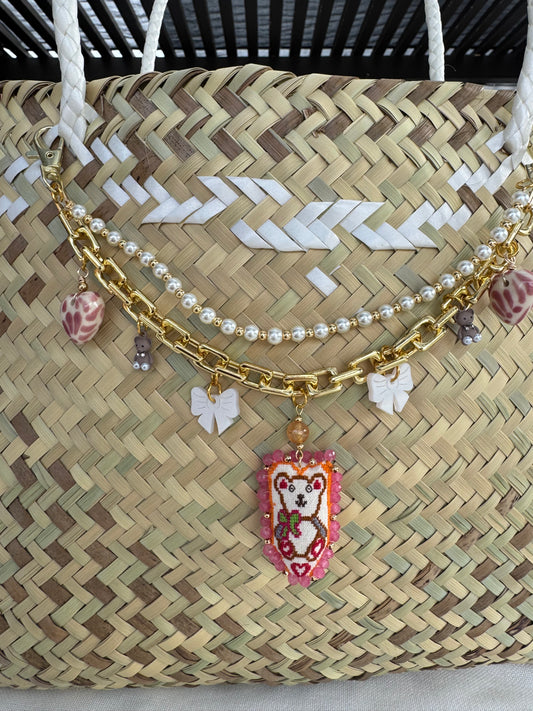 Oso bag charm