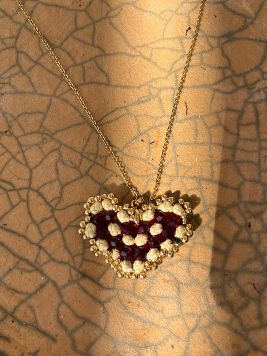 Heart Palm Necklace