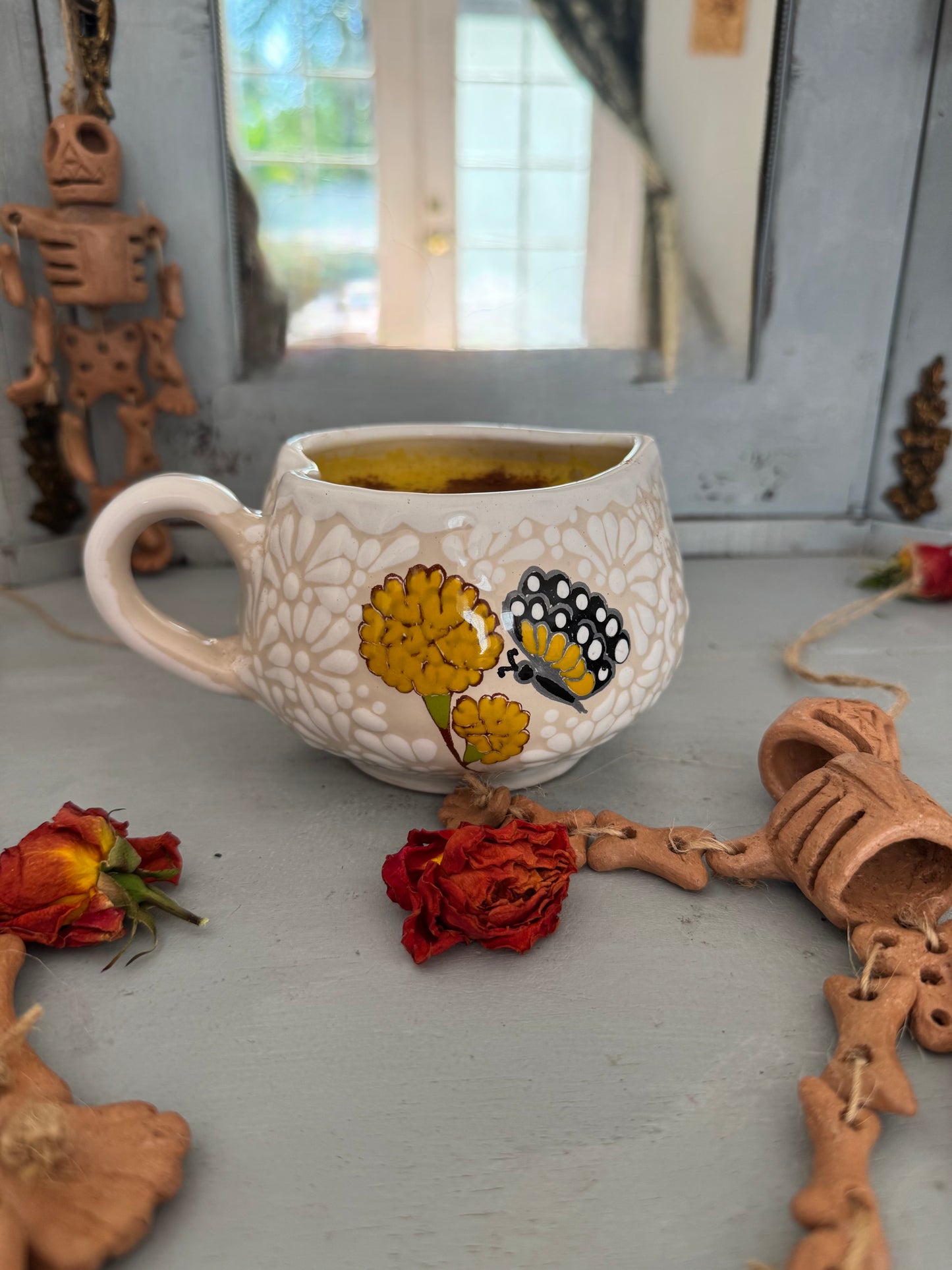 Butterfly Heart Mug
