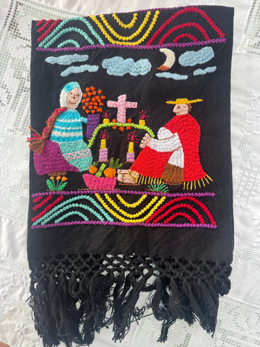 Día De Muertos Napkin