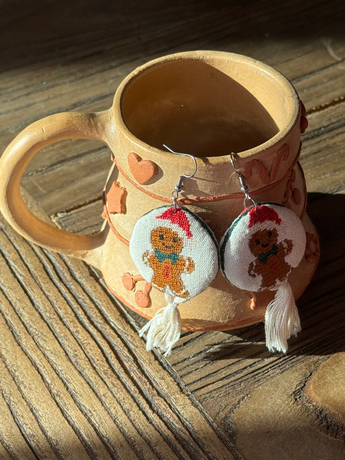 Gingerbread Earrings