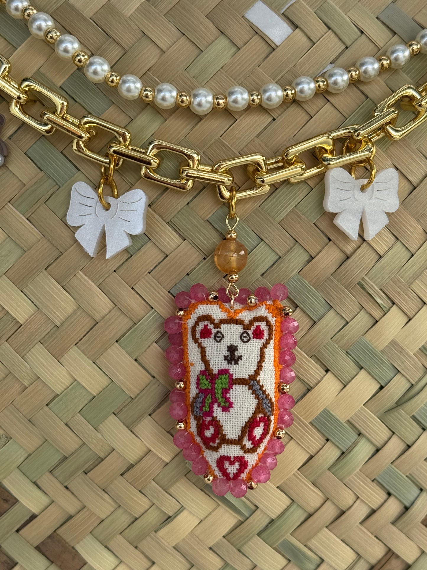 Oso bag charm
