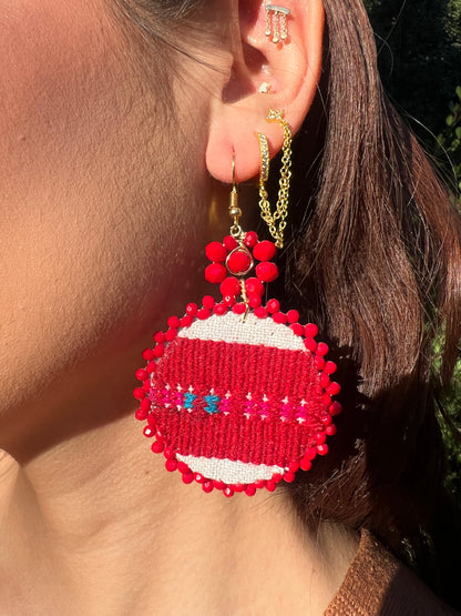 Telar de Cintura Earrings