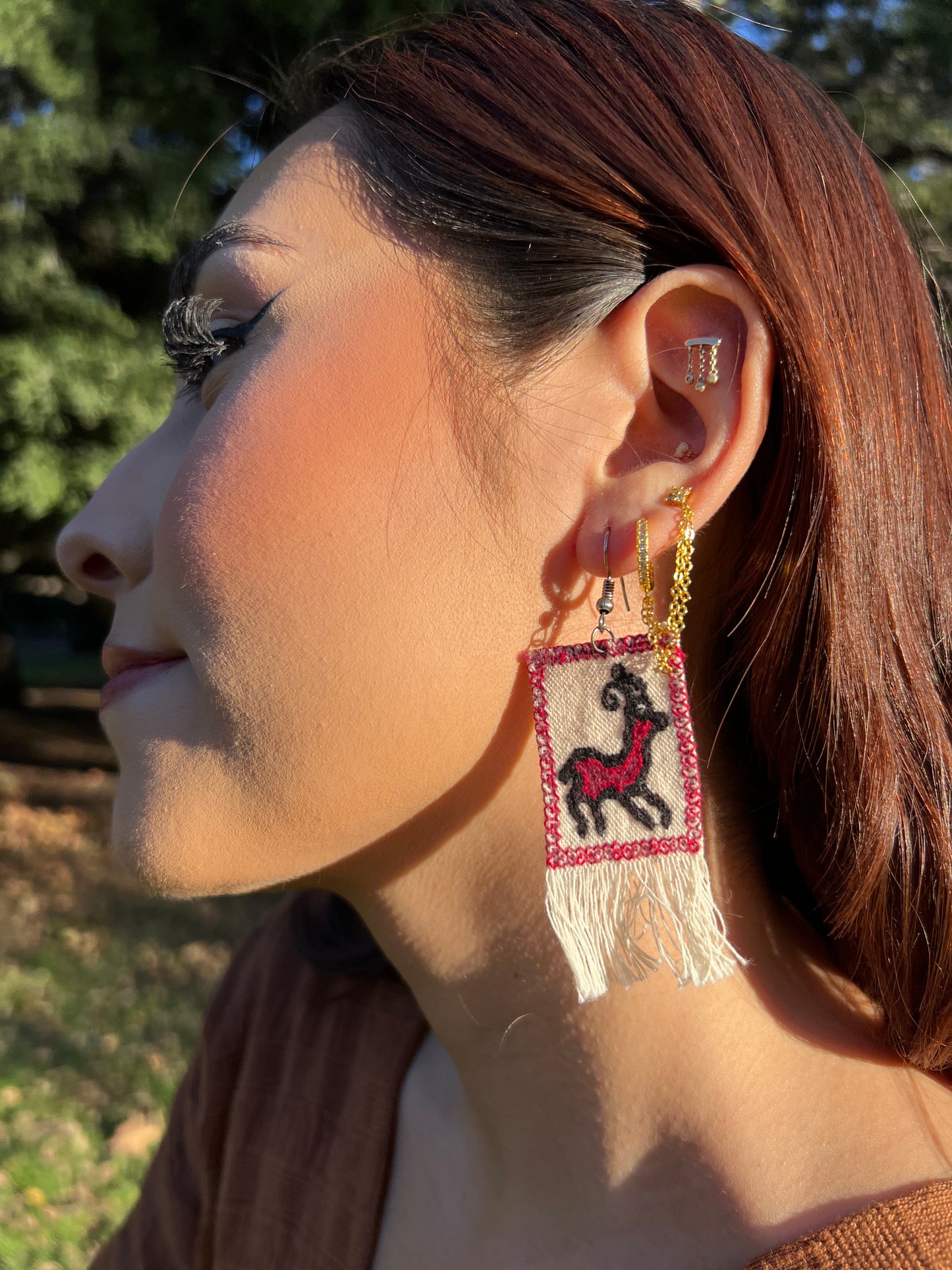 Raindeer Earrings